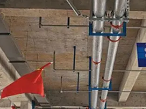 北辰管廊支架的安装方法